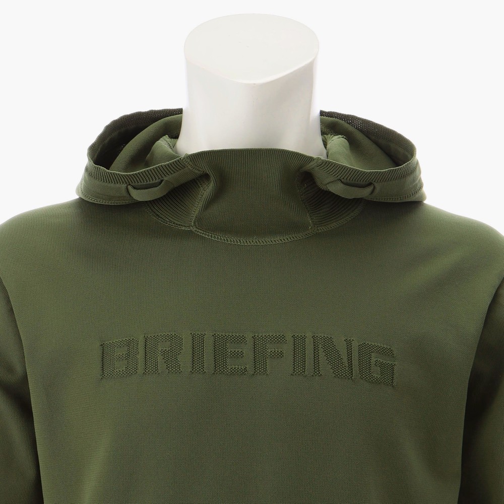 BRIEFING ブリーフィング MENS WR HIGH NECK KNIT HOODIE パーカー ...