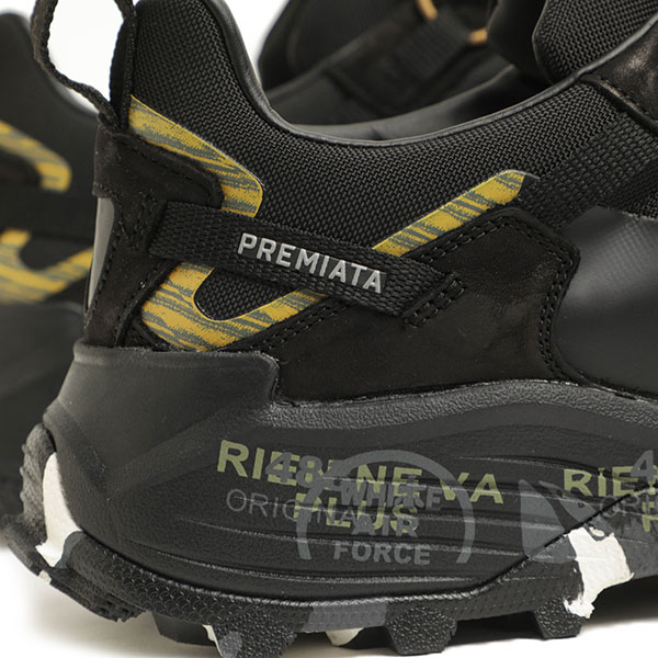 PREMIATA プレミアータ スニーカー メンズ ナイロン ラバー 厚底