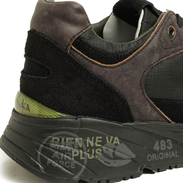 PREMIATA プレミアータ スニーカー メンズ スエード ナイロン