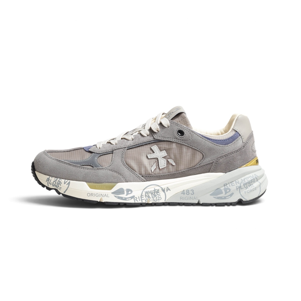 PREMIATA プレミアータ スニーカー メンズ スエード ナイロン リップス