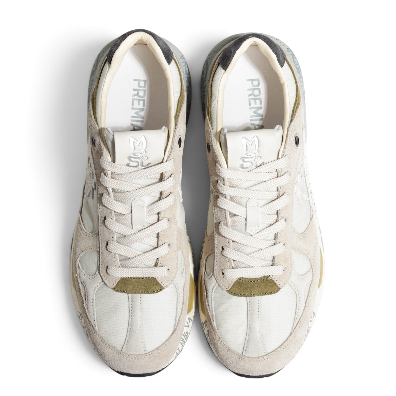 PREMIATA プレミアータ スニーカー メンズ スエード ナイロン リップス