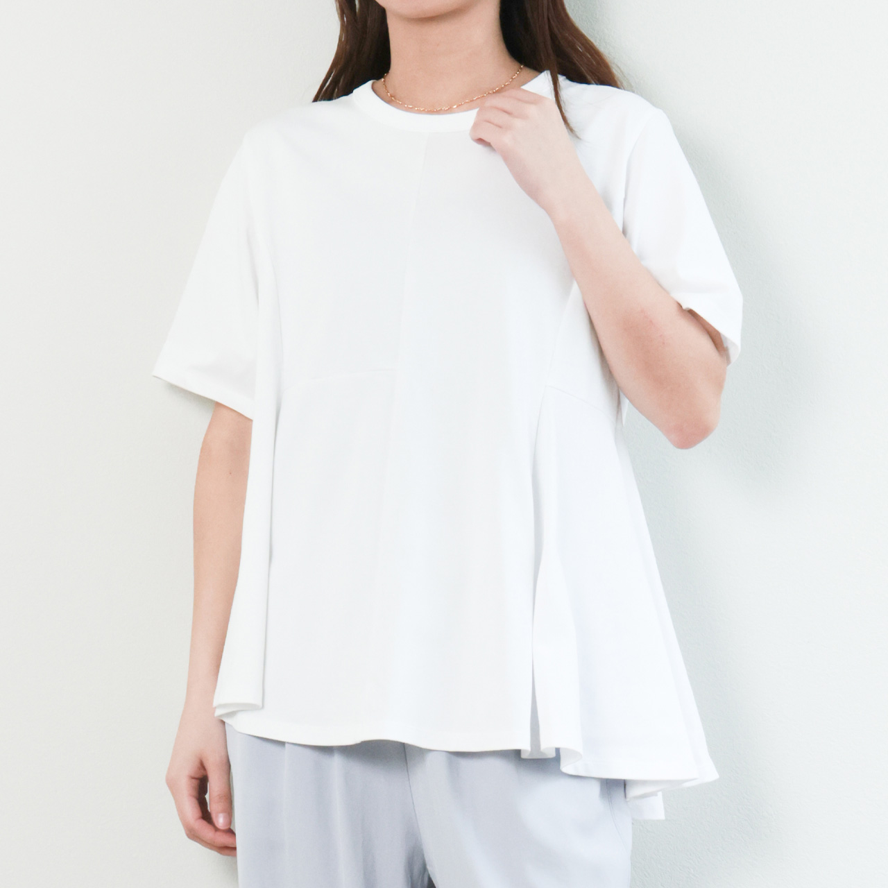 PROTAGONISTA プロタゴニスタ Tシャツ カットソー 半袖 ドレープ