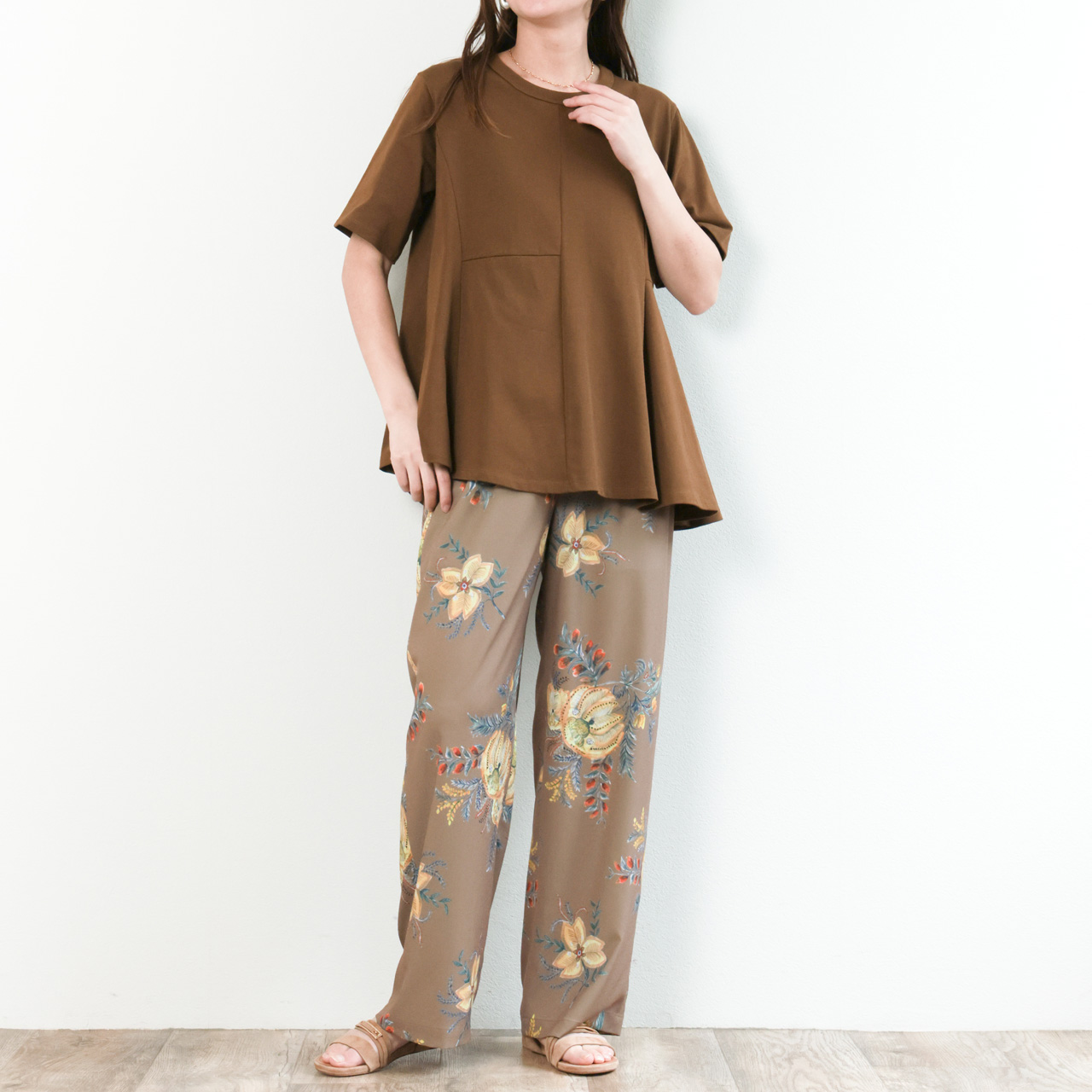 PROTAGONISTA プロタゴニスタ Tシャツ カットソー 半袖 ドレープ