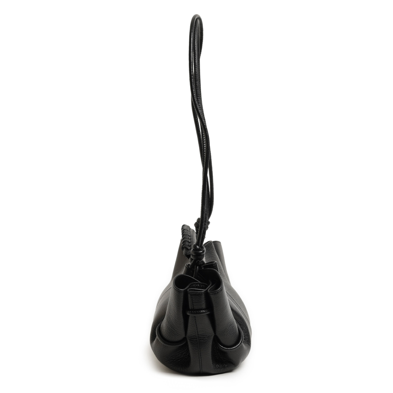 HEREU ヘリュー バッグ ハンド ショルダー レザー ラム 2WAY プリーツ