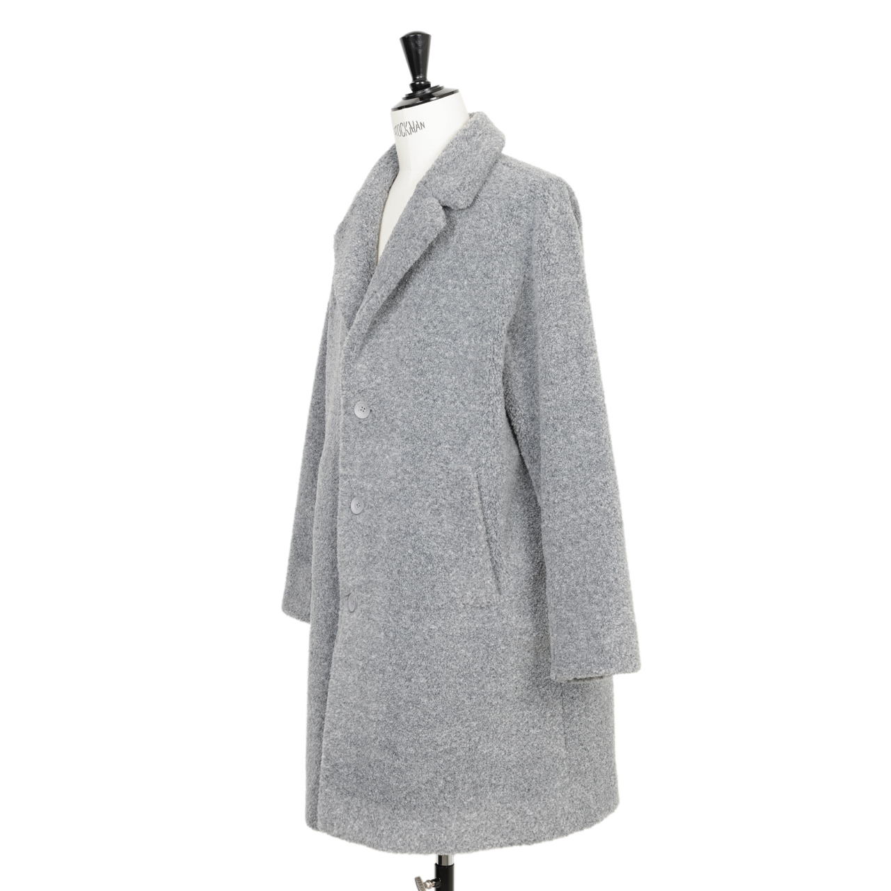 HERNO ヘルノ コート テディベア チェスター 3B シングル ロング丈