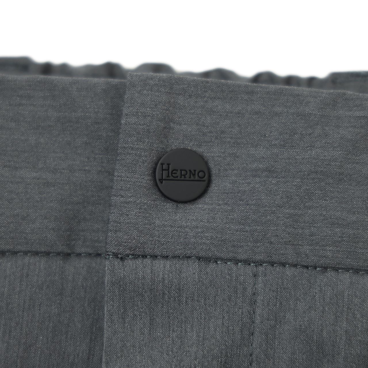 HERNO ヘルノ テックウール 1プリーツ シャーリングパンツ PT000183U
