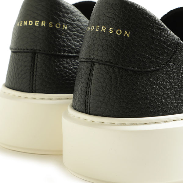 HENDERSON ヘンダーソン 厚底 スニーカー ローカット シボ革 EVA