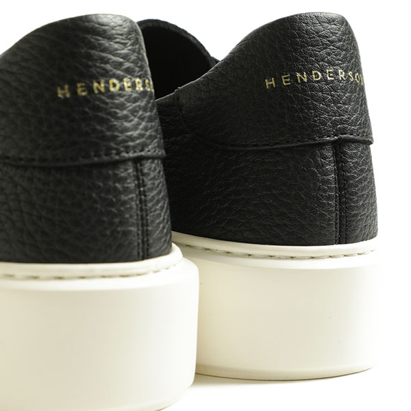 HENDERSON ヘンダーソン 厚底 スニーカー ローカット シボ革 EVAソール