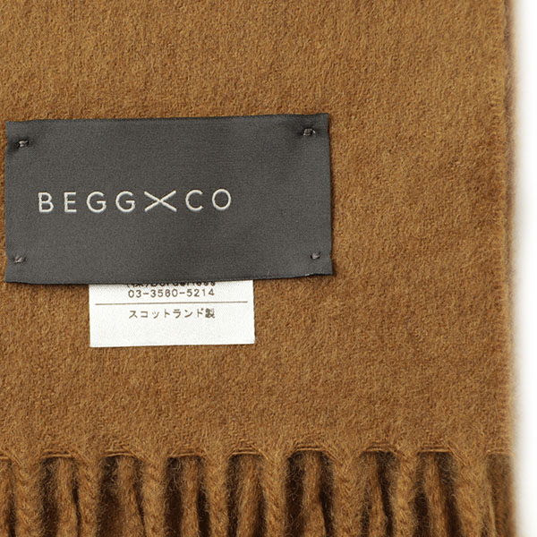 BEGG×CO ベグアンドコー マフラー ストール スカーフ Arran VICUNA