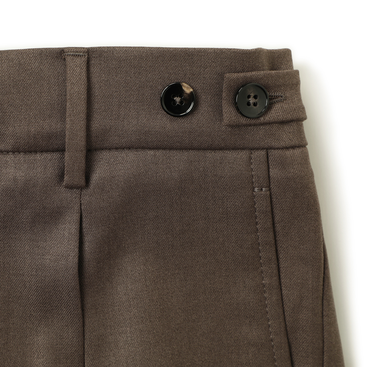 未使用新品berwich ベルト　ブラウン　48です。 BERWICH ベルウィッチ BERTO ベルト パンツ テーパード ワンプリーツ