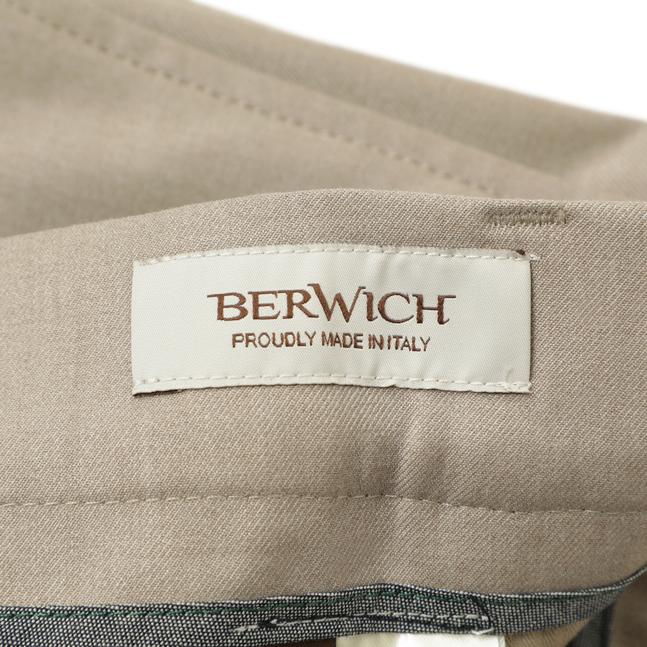 BERWICH ベルウィッチ BERTO ベルト パンツ テーパード ワンプリーツ