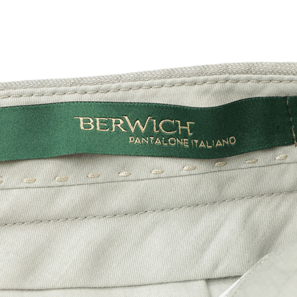 BERWICH ベルウィッチ JMORELLO GD モレロ パンツ テーパード ノー