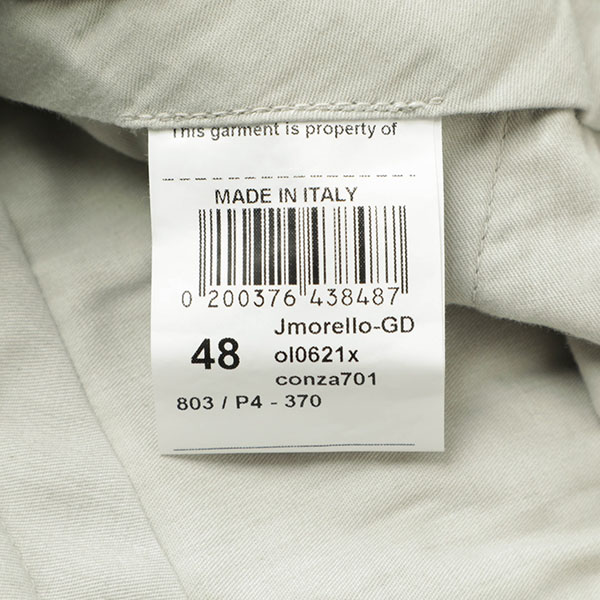 BERWICH ベルウィッチ JMORELLO GD モレロ パンツ テーパード ノー