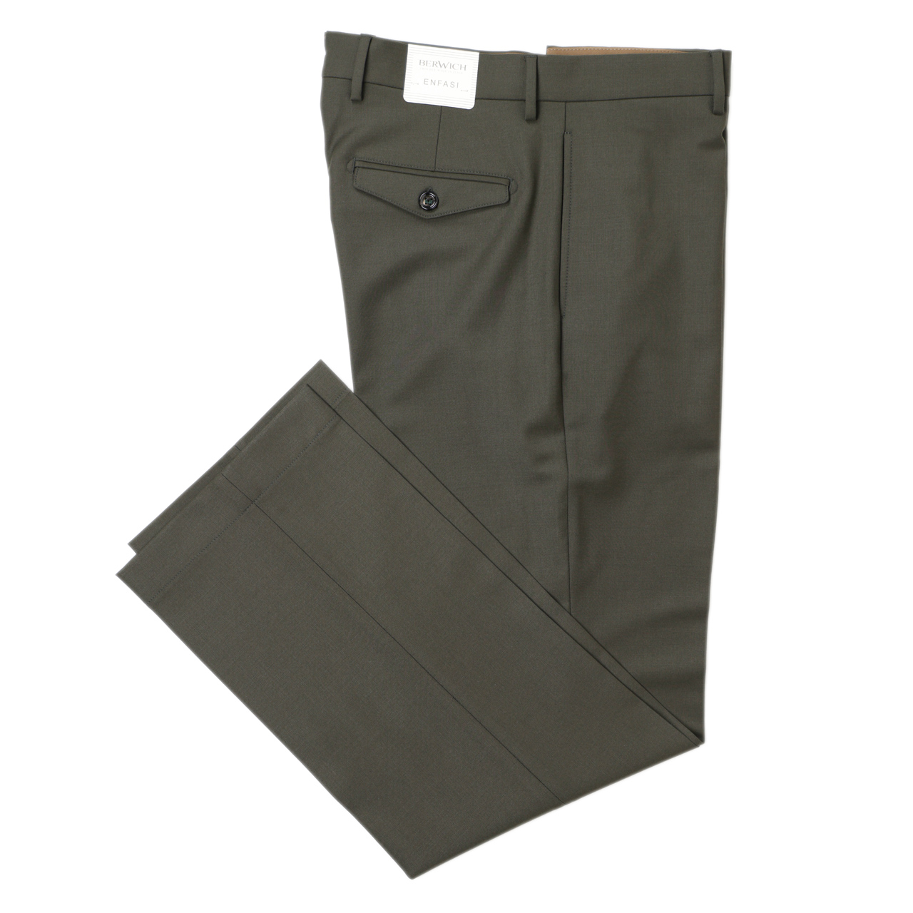 BERWICH ベルウィッチ LUCANO LONG パンツ メンズ ワイド テーパード