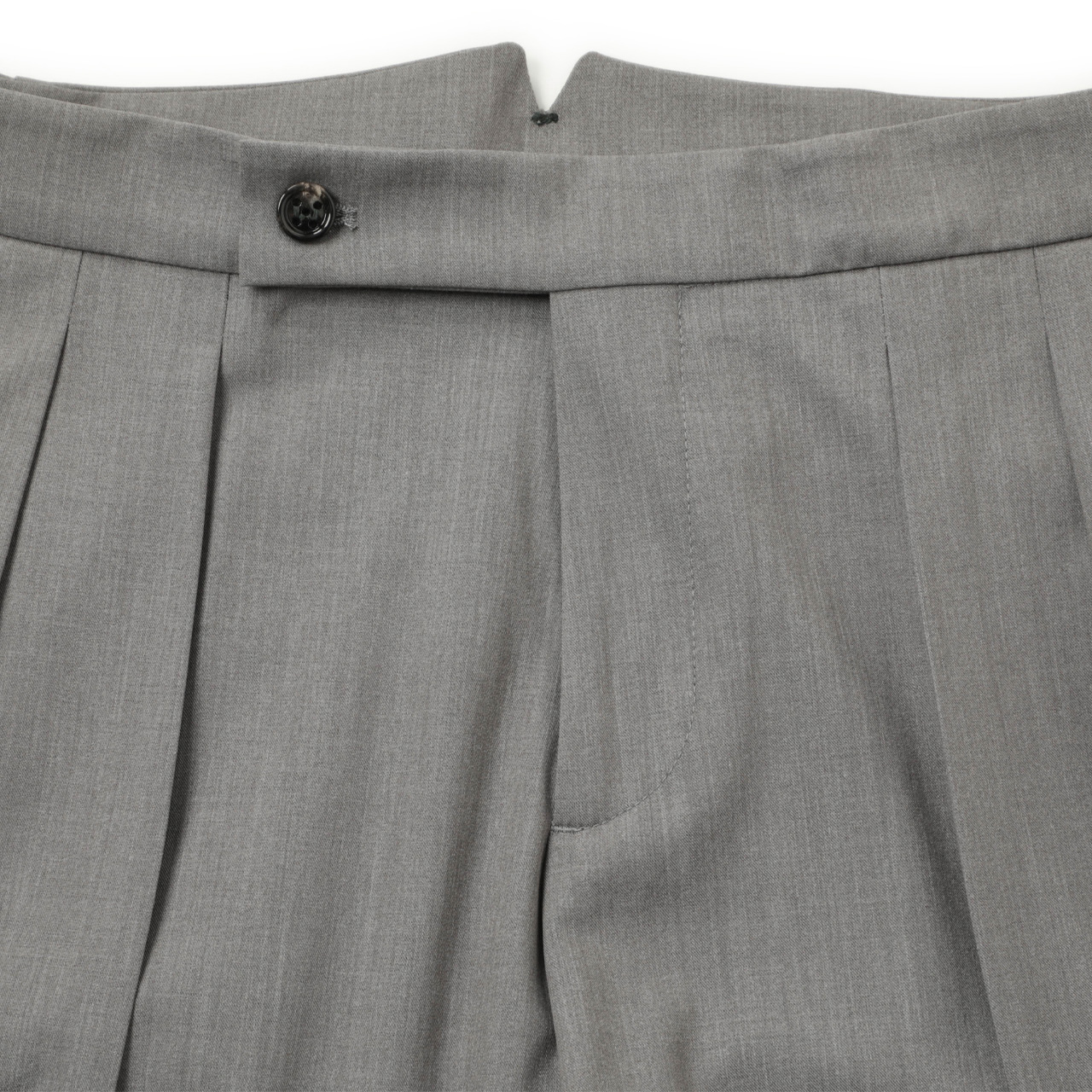 【ベルウィッチ】グレー プリーツ付きスラックス サイズ50 BERWICH（ベルウィッチ）人気の SCOTCH（スコッチ）3モデル入荷