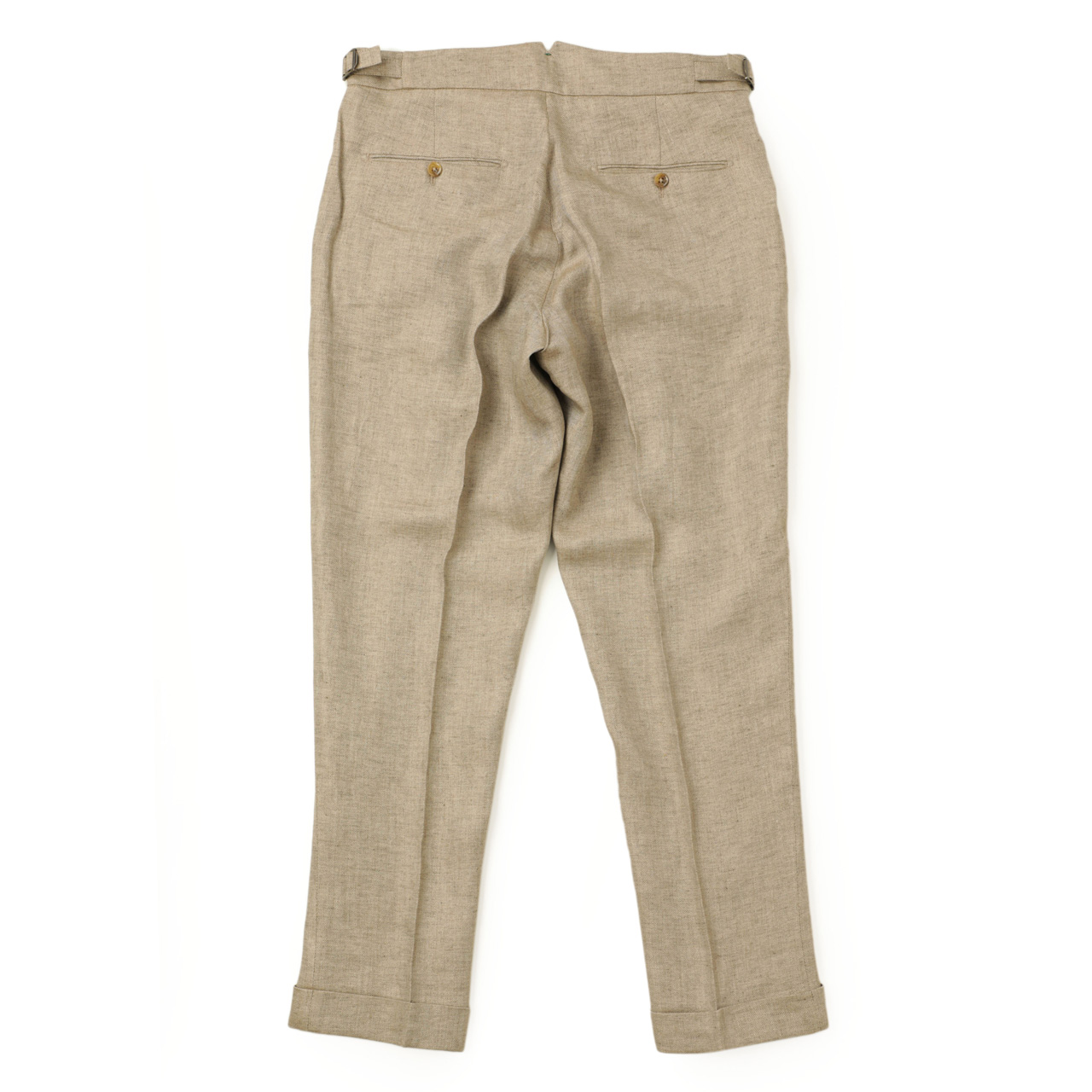 ベルウィッチ　スコッチ　/ size48 ベージュ BERWICH（ベルウィッチ）SCOTCHスコッチ コットンリネンソリッド