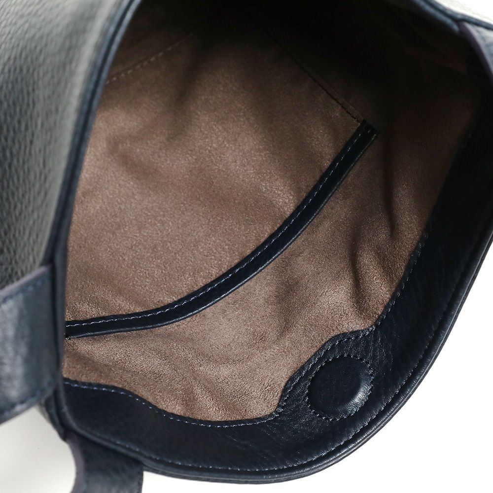 PELLE MORBIDA ペッレモルビダ ワンハンドルバッグ PMO-MB074 ネイビー