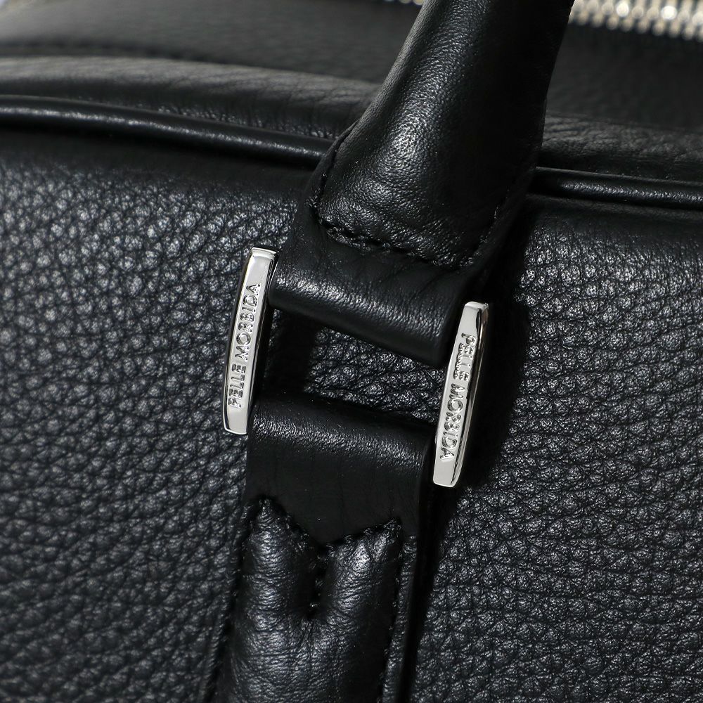 PELLE MORBIDA ペッレモルビダ ブリーフケース 2ルーム ショルダー付き