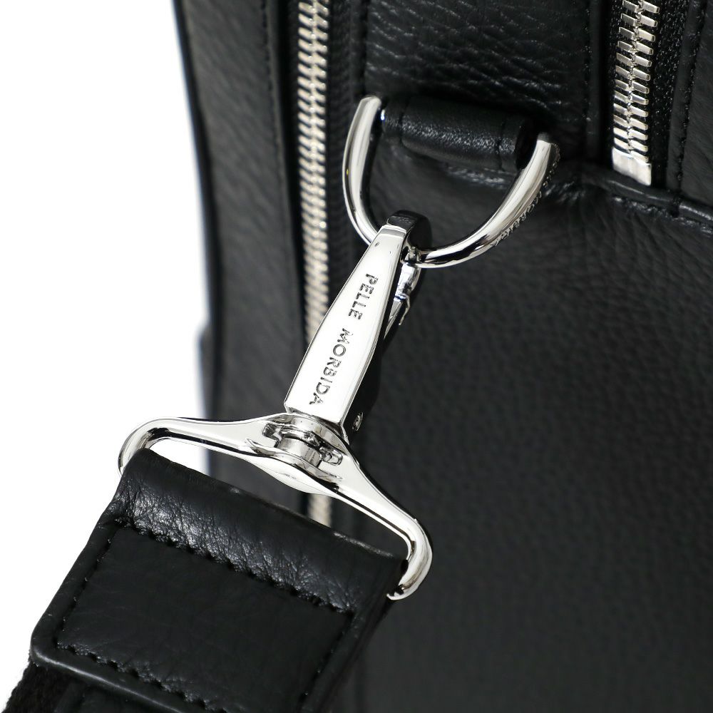 PELLE MORBIDA ペッレモルビダ ブリーフケース 2ルーム ショルダー付き