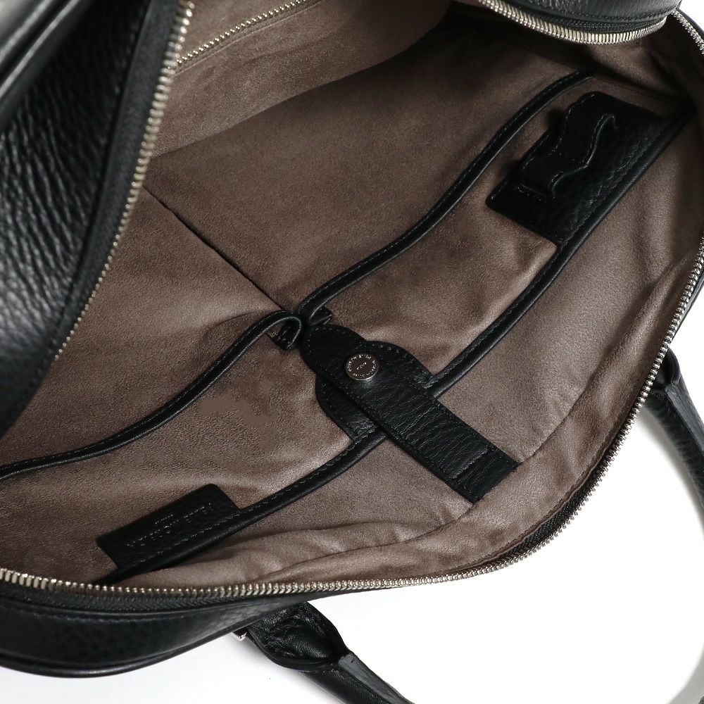PELLE MORBIDA ペッレモルビダ ブリーフケース 2ルーム ショルダー付き