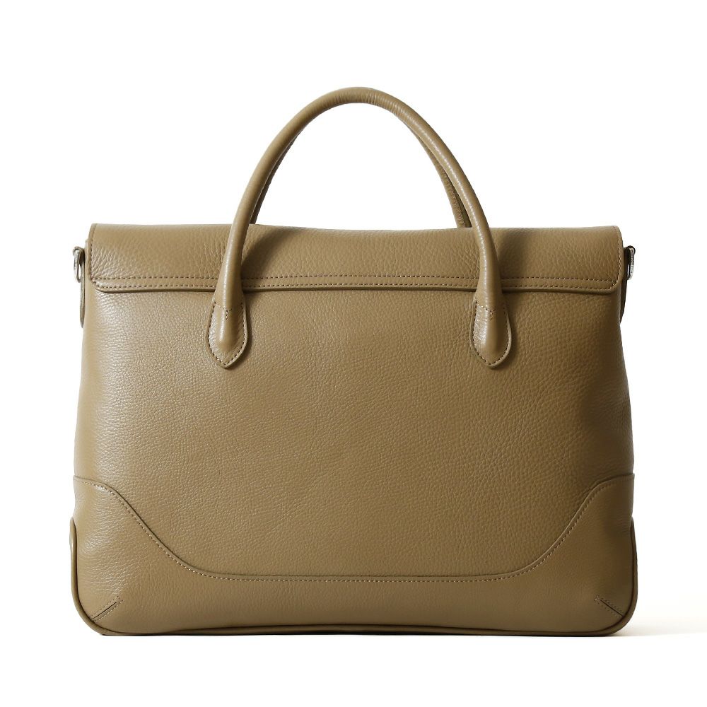 PELLE MORBIDA フラップトートバッグ TAUPE PELLE MORBIDA フラップトートバッグ TAUPE