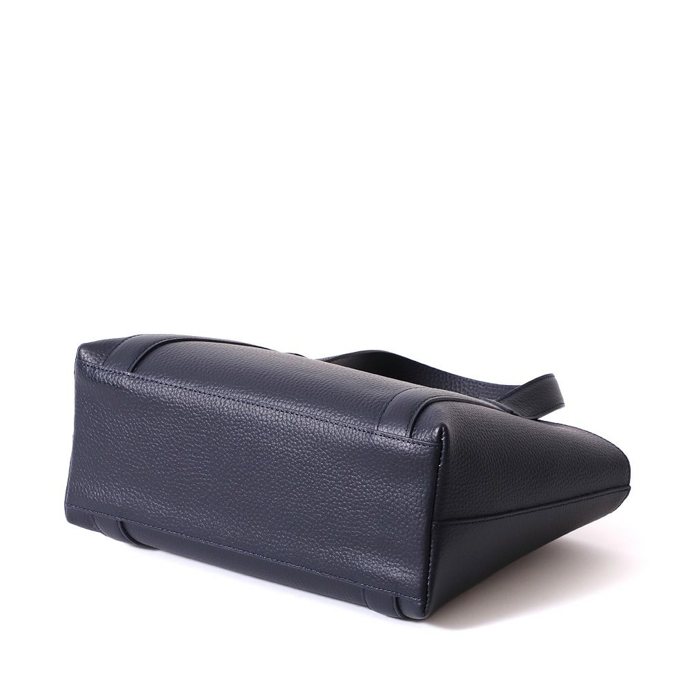 【新品級！】ペッレモルビダ　テーラマリーナTE015ミニトート　NAVY PELLE MORBIDA（ペッレ モルビダ） トートバッグ Tela Marina（テーラ