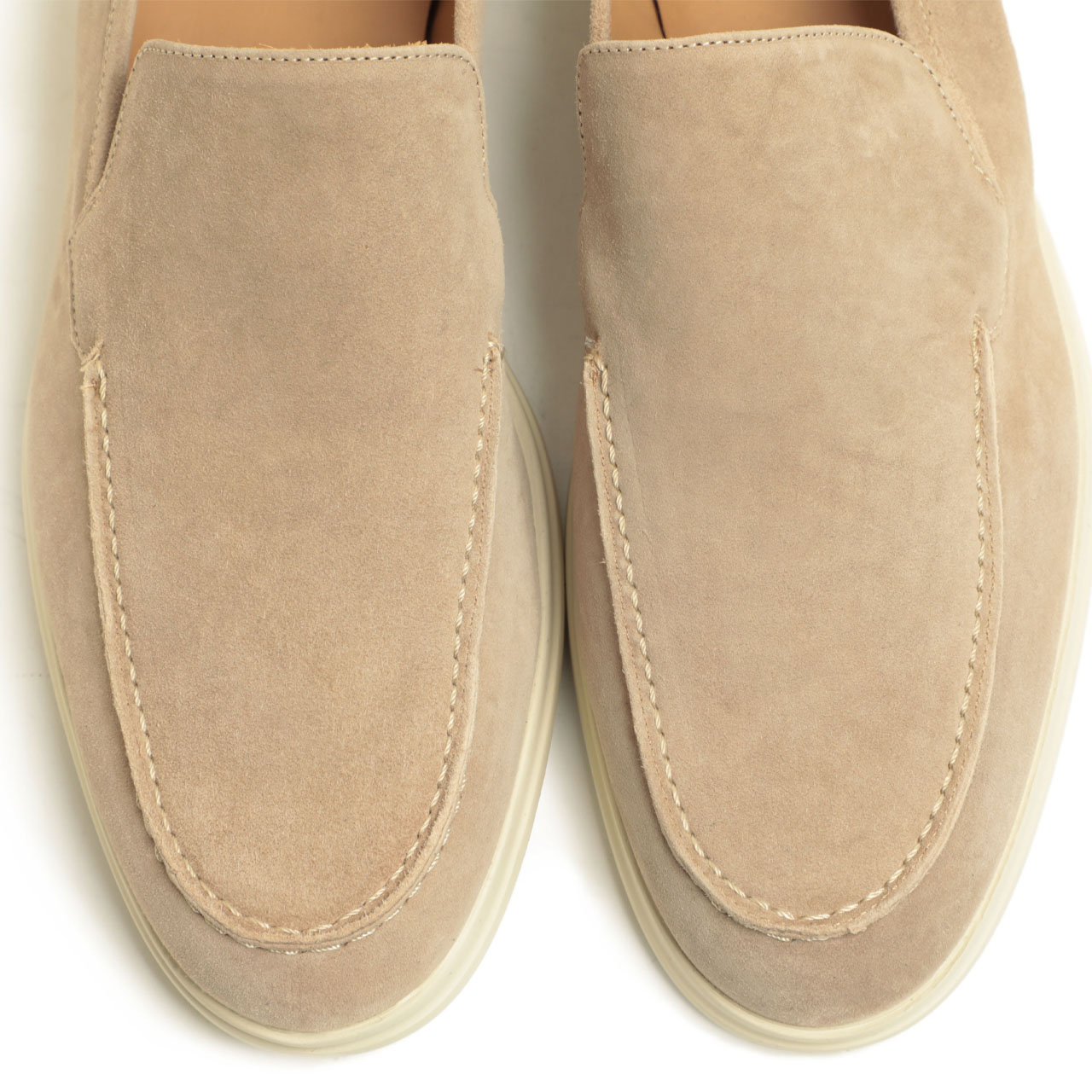 Per noi ペルノイ スニーカー メンズ スリッポン レザー スエード U