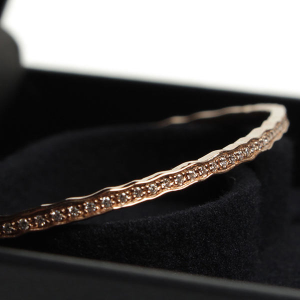 ペルノイ　バングル Pernoi ペルノイ バングル ブレスレット LFO-20-0860 K18 2mm幅