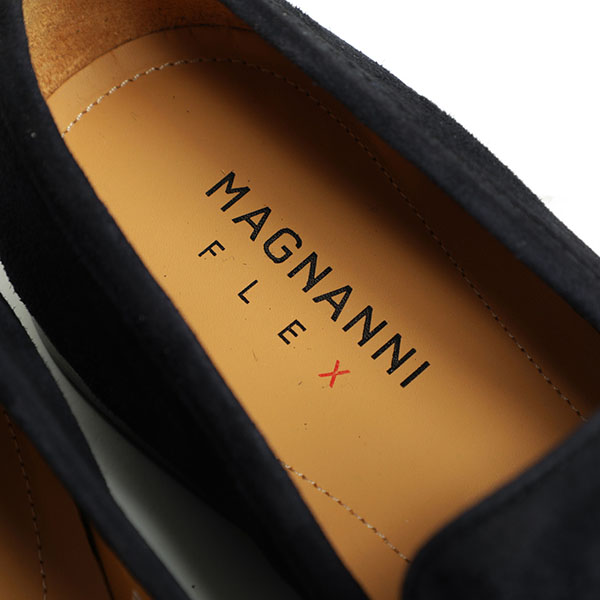 MAGNANNI マグナーニ メンズ シューズ コイン ローファー スエード