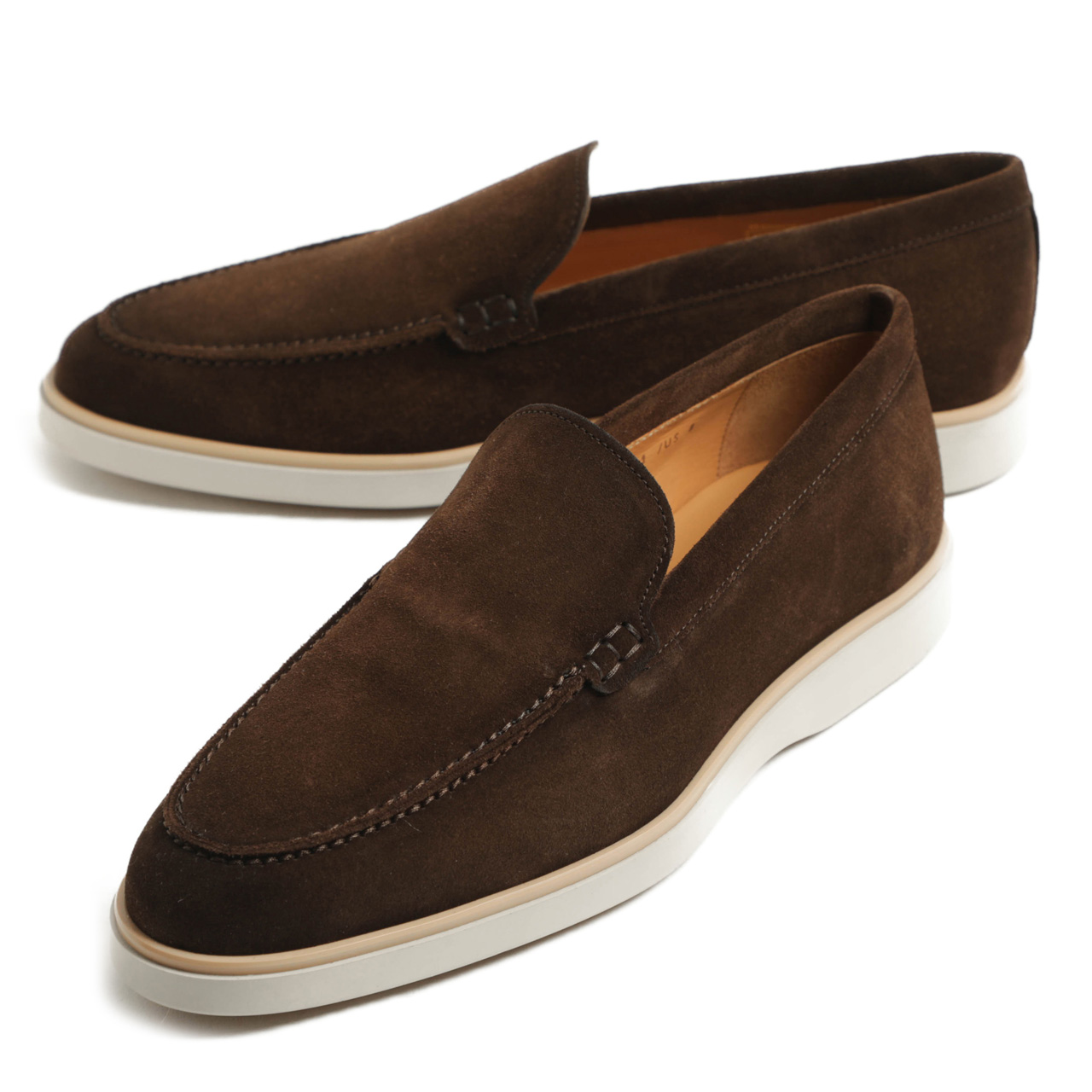 (KENZO)MAGNANNI マグナーニ ブラウン スエード MAGNANNI マグナーニ スリッポン スニーカー ローカット スエード