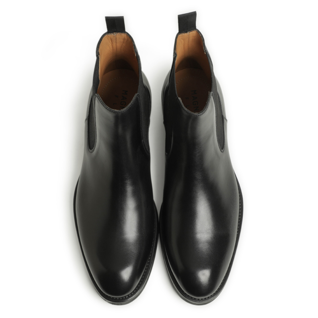 MAGNANNI マグナーニ ブーツ サイドゴア プレーントゥ カーフ