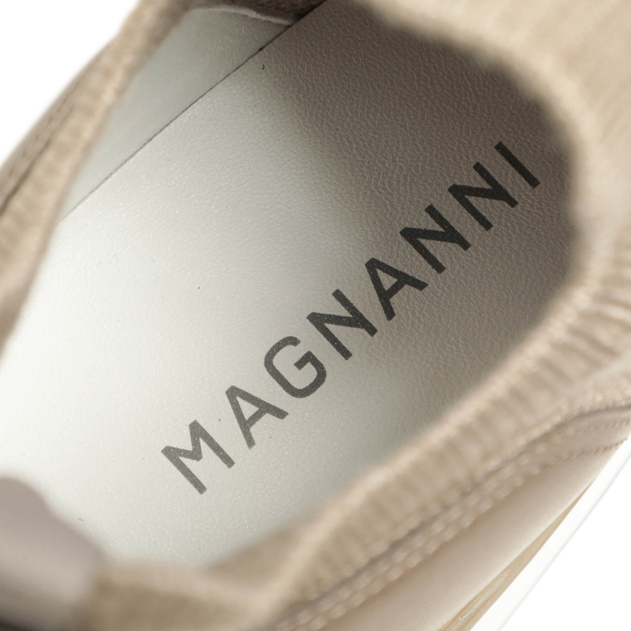 MAGNANNI マグナーニ スニーカー ニット×レザー ランニングシューズ