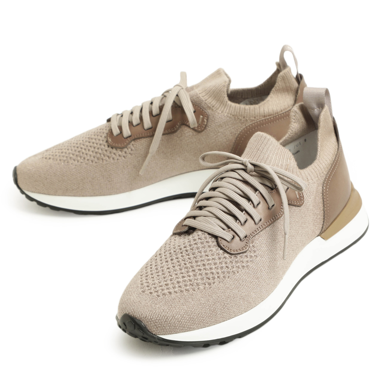 MAGNANNI マグナーニ スニーカー ニット×レザー ランニングシューズ