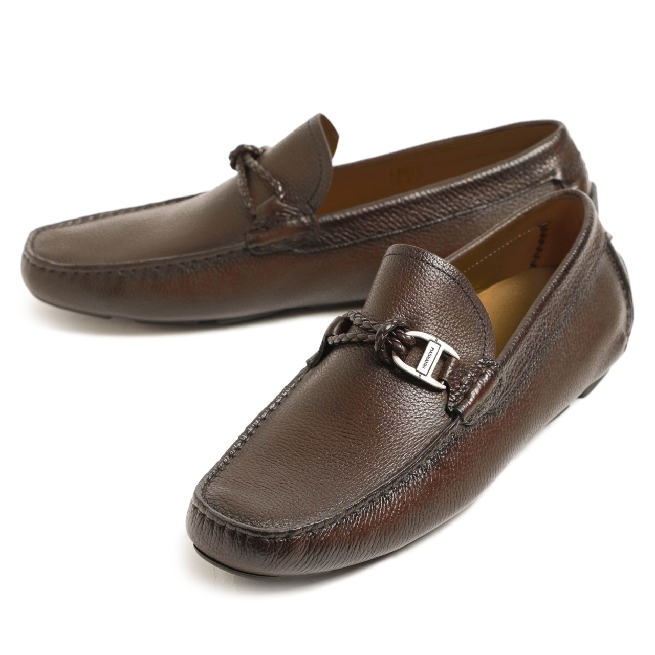 MAGNANNI マグナーニ シューズ スリッポン ドライビング レザー シボ革