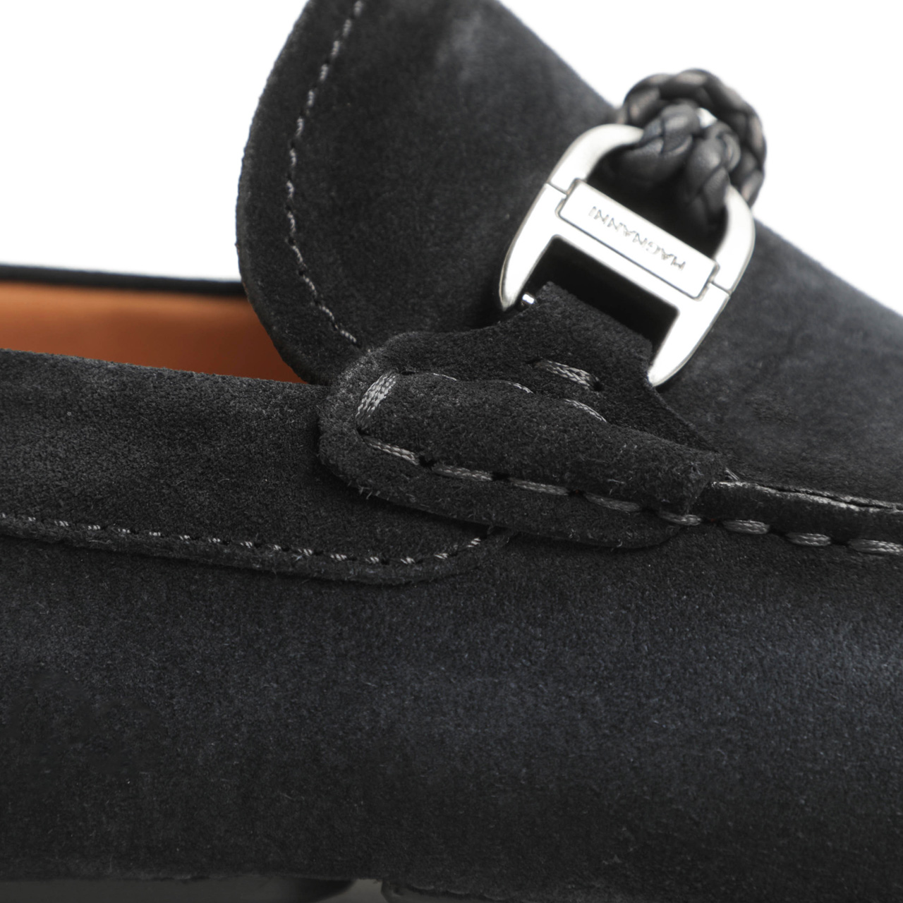 【MAGNANNI】ドレスシューズ スエード ネイビー Size43 27.jpg