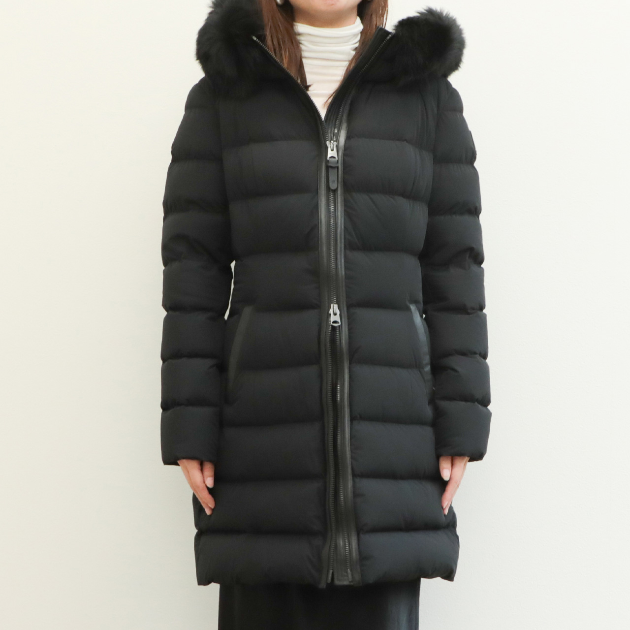 MACKAGE マッカージュ ダウン コート パーカー フーデット ナイロン