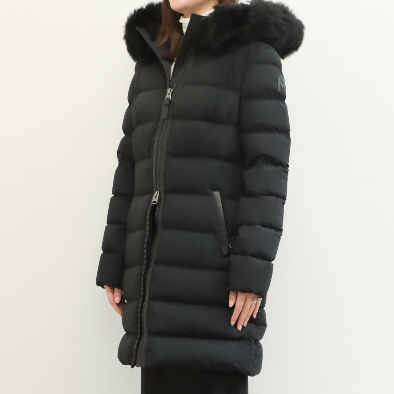 正規品　マッカージュ　CALLA-BX ファー付ストレッチダウンコート　Sサイズ 楽天市場】マッカージュ ダウンコート レディース CALLA-BX