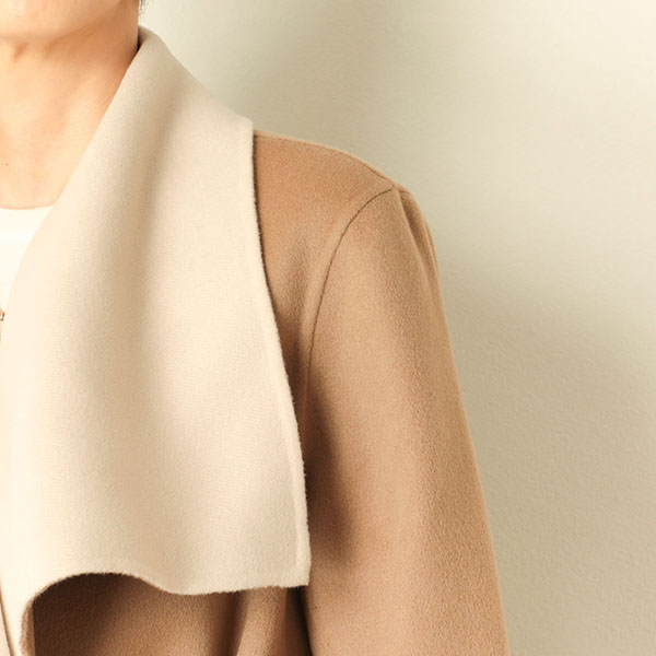 MACKAGE マッカージュ コート ベルテッド ショールカラー ウール