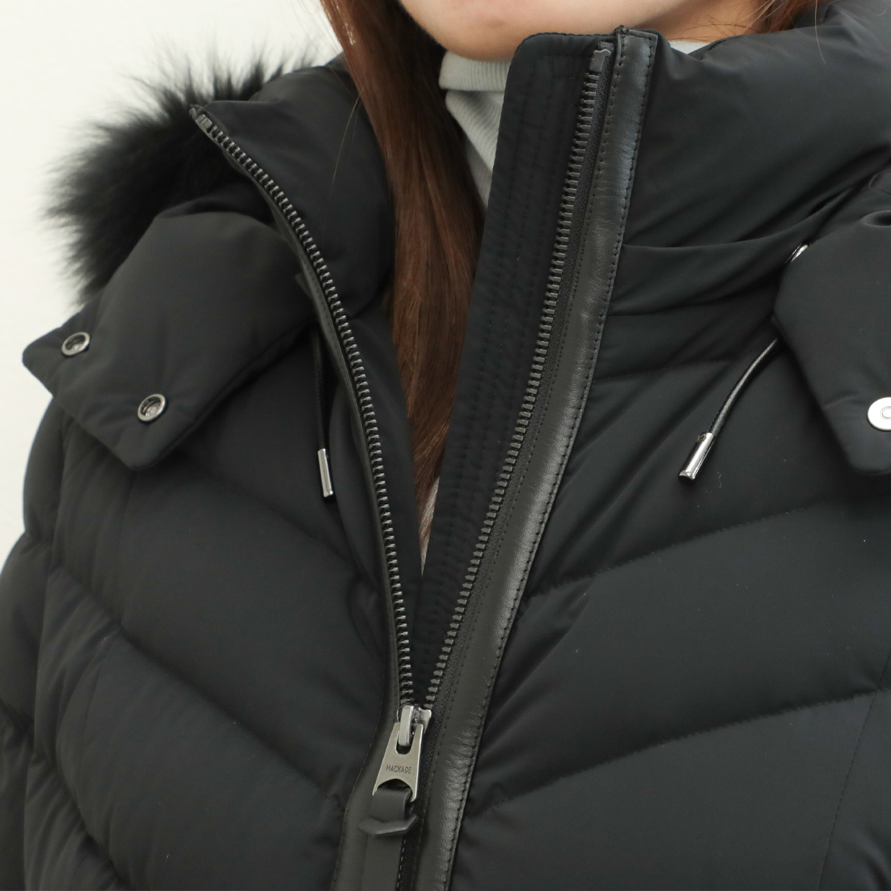 MACKAGE マッカージュ ダウン ジャケット パーカー フーデット