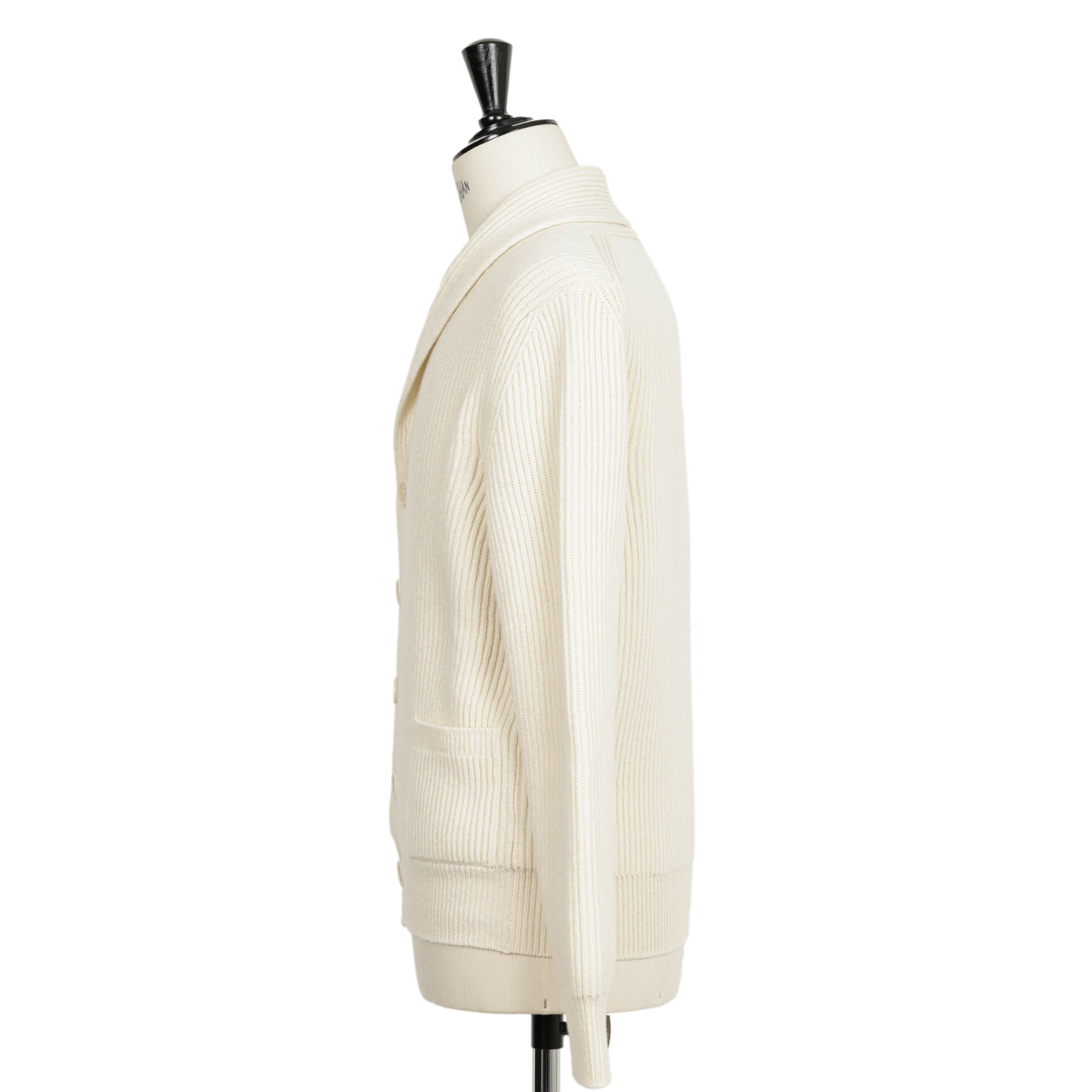 McGEORGE マックジョージ ニット カーディガン ショールカラー 7ゲージ