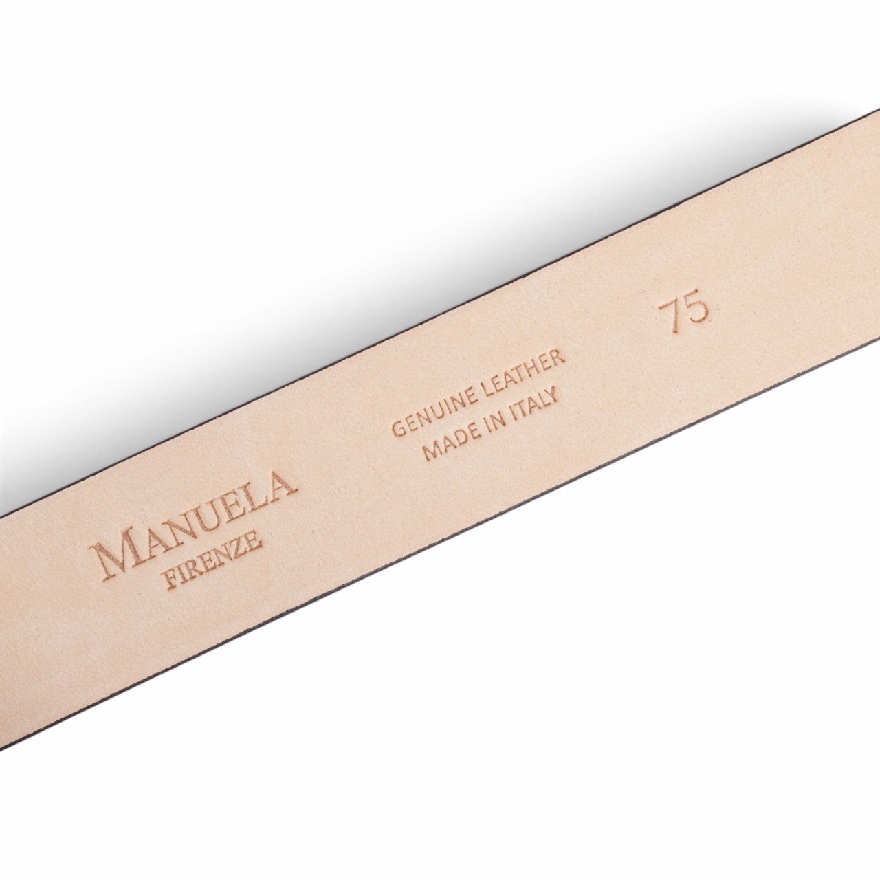 MANUELA マヌエラ ベルト レディース レザー ゴールドバックル 30mm幅