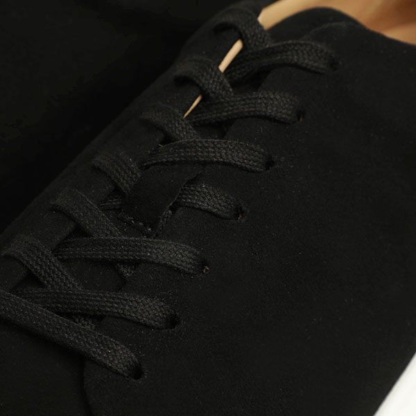 Pueblo NERO 42 ブラックスエード素材シューズ