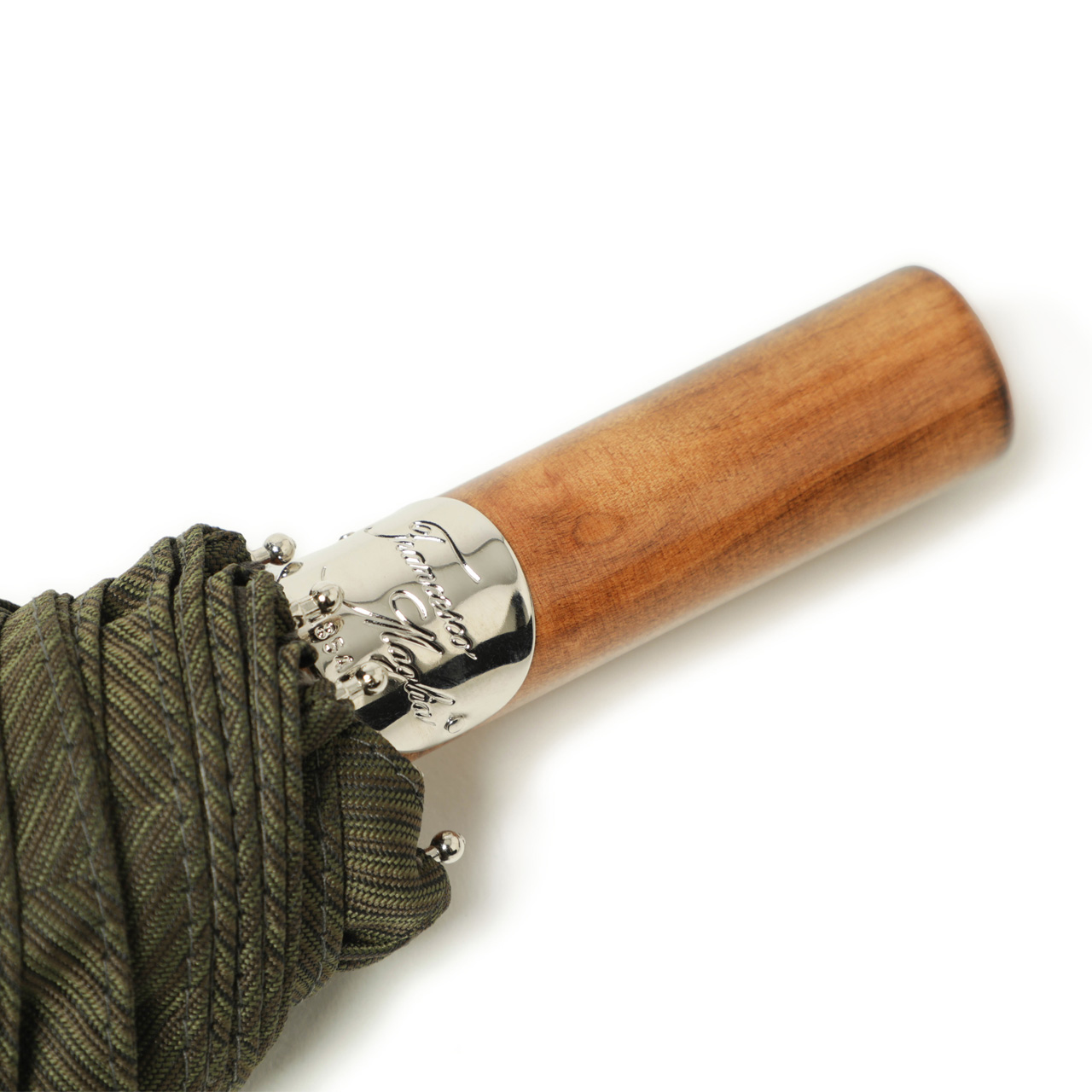 マリアフランチェスコ　折りたたみ傘 カーキ ラスト1点！】マリアフランチェスコ ◇ 折りたたみ傘