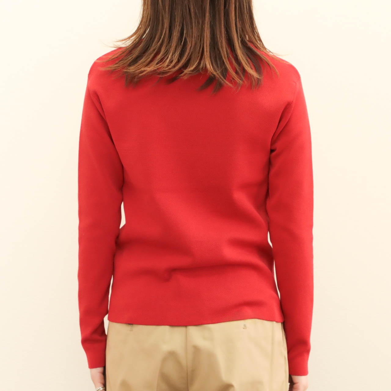 marmors◆ニット・セーター(厚手)/36/アクリル/RED/0221308056 marmors(マルモア) / ニット・セーター(厚手)/36/アクリル/RED