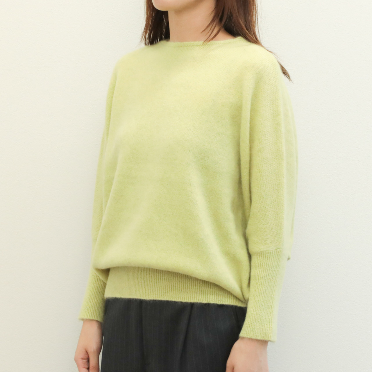 marmors マルモア レディース ニット 長袖 ボートネック ウール ヤク