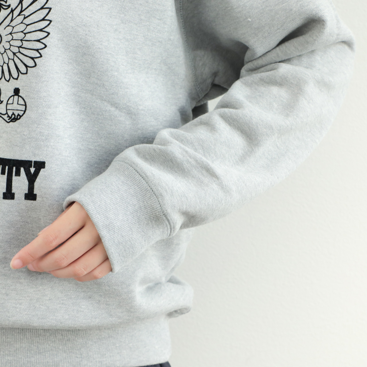 marmors マルモア レディース スウェット 長袖 丸首 クルーネック