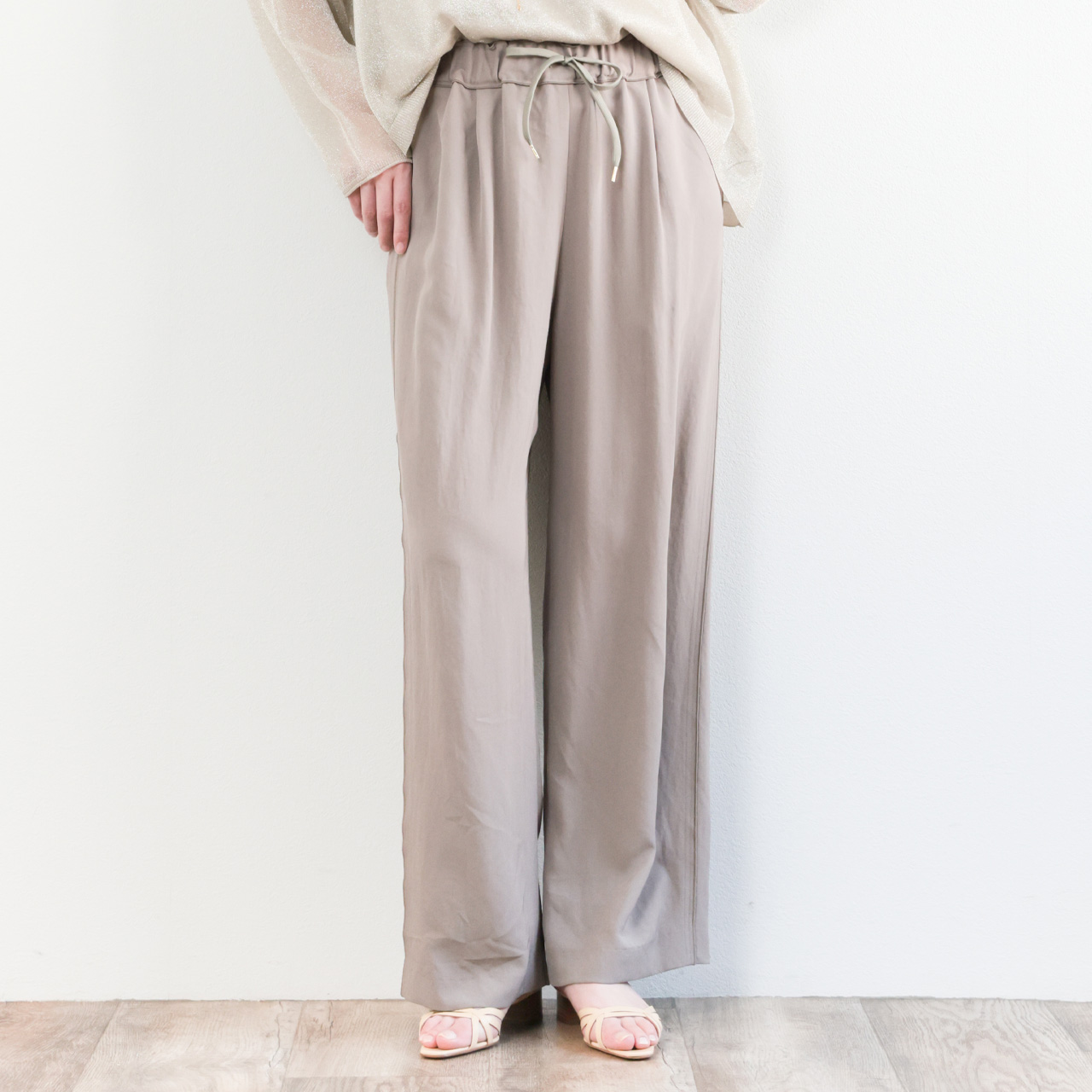 XS EXES board レディース　パンツ marmors マルモア レディース パンツ イージー ウエストゴム ドロー