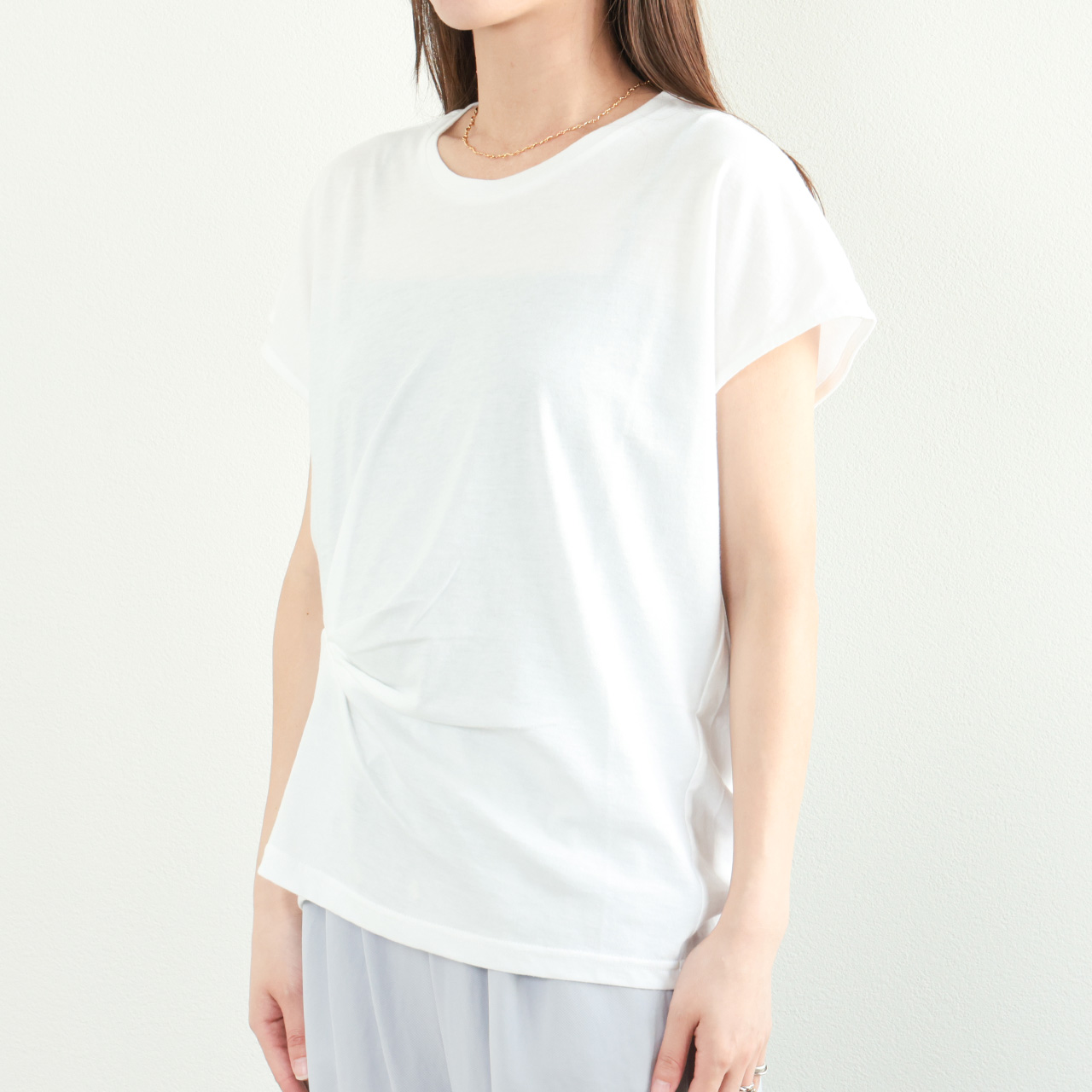 marmors マルモア レディース カットソー Tシャツ 半袖 セルロース