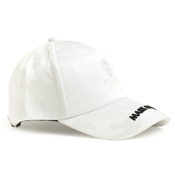 MARK&LONA マークアンドロナ Gauge Neo BB Cap キャップ ロゴ スカル 総柄 カモフラ ポリエステル コットン ストレッチ  MLFｰ4AｰFC01 WHITE/ホワイト｜MARK&LONA｜菅原靴店