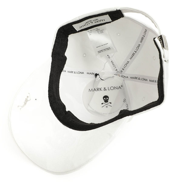 MARK&LONA マークアンドロナ Gauge Neo BB Cap キャップ ロゴ スカル 総柄 カモフラ ポリエステル コットン ストレッチ  MLFｰ4AｰFC01 WHITE/ホワイト｜MARK&LONA｜菅原靴店